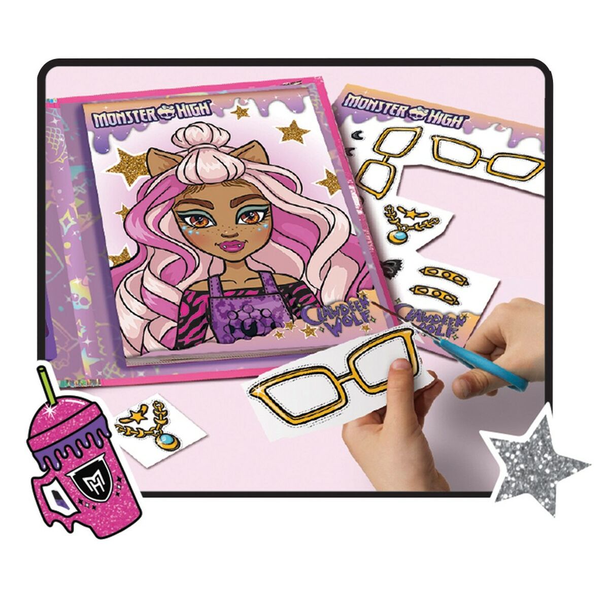 Children's Make-up Set Monster High (6 Units)-2