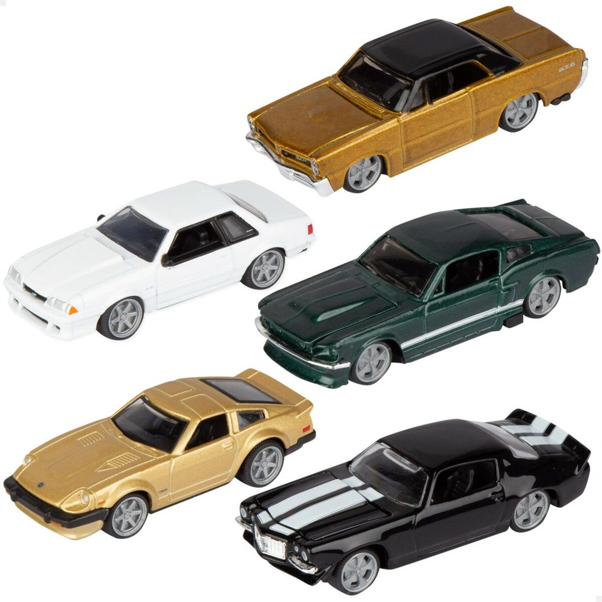 Set of 5 Cars Bburago 1:64 (12 Units)-12