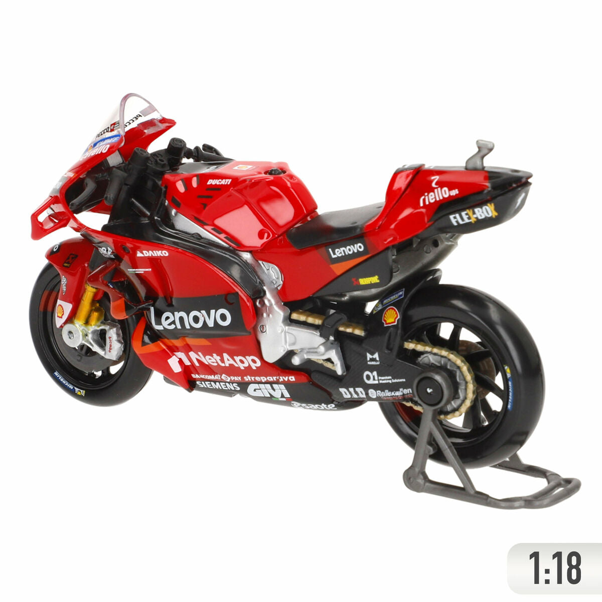 Motorcycle Maisto 11 x 6 x 3 cm-5