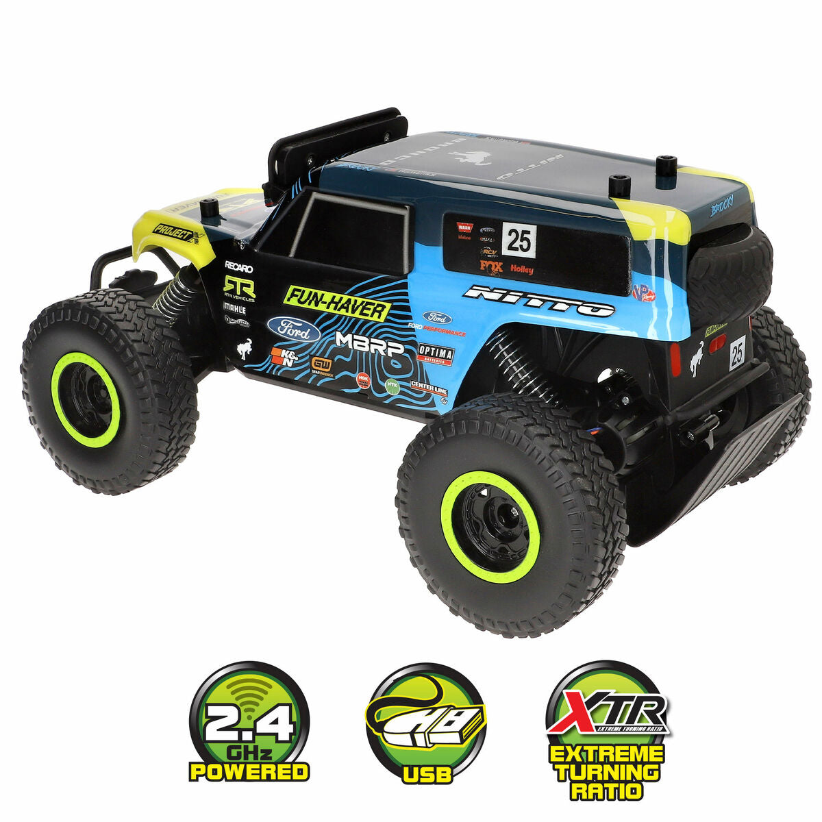 Remote-Controlled Car Maisto BROCKY 35 x 16 x 20 cm (2 Units)-5