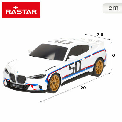 Remote-Controlled Car BMW Blue Red 1:24 20 x 6 x 7,5 cm (4 Units)-3