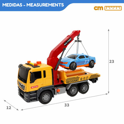 Crane Lorry Speed & Go 33 x 23 x 12 cm (4 Units)-3
