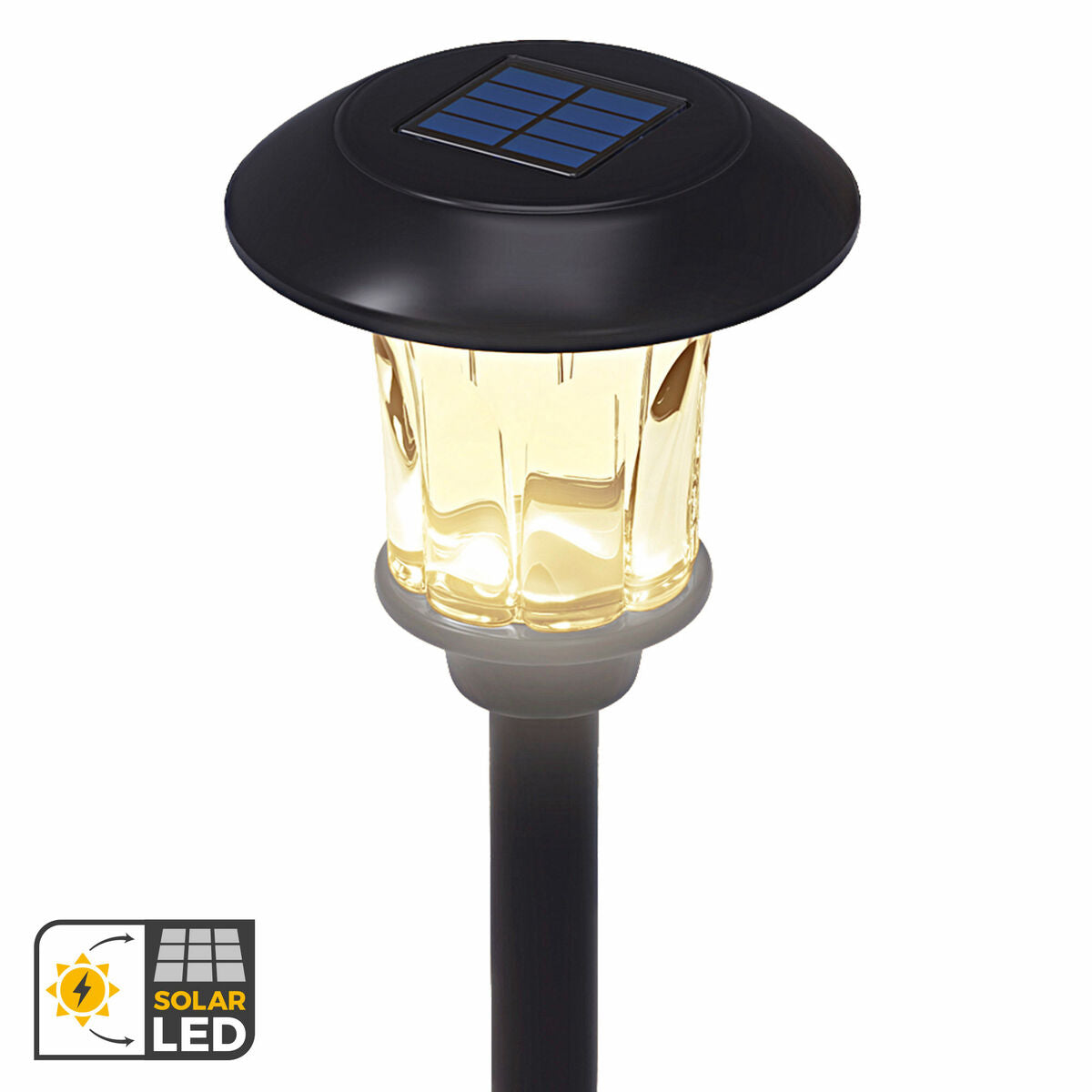 Solar lamp Aktive 15 x 49 x 15 cm (4 Units)-5
