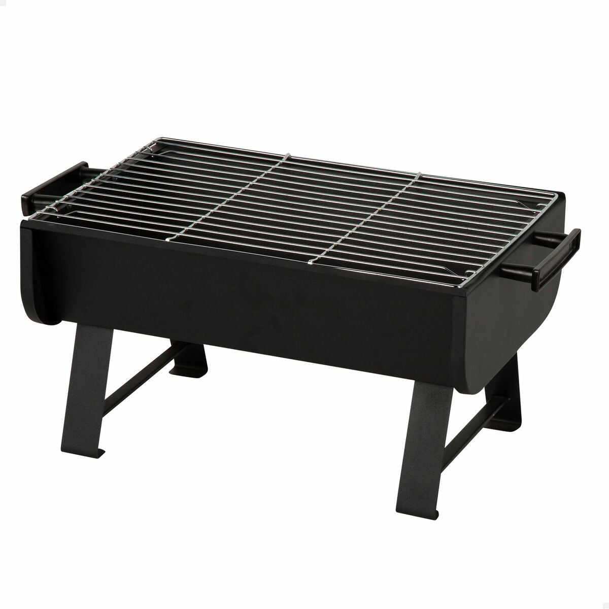 Barbecue Portable Aktive Steel 45 x 25 x 30 cm Black (2 Units)-6