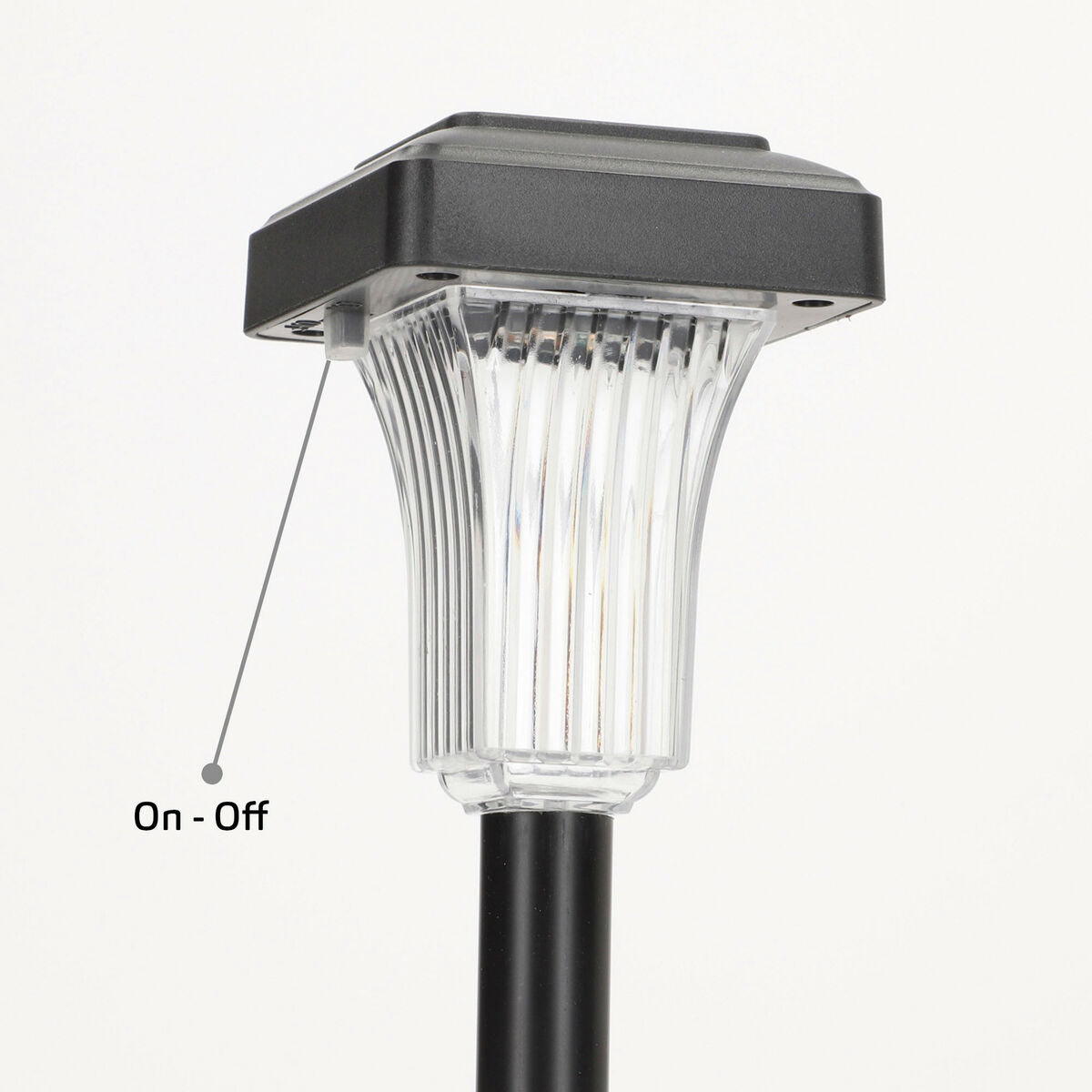 Solar lamp Aktive 6 x 33 x 6 cm (6 Units)-2