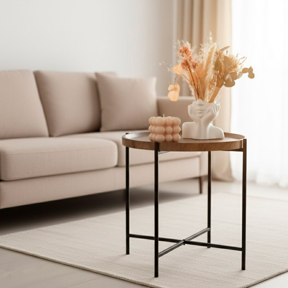 Side table Max Home 41 X 40 X 41 CM (4 Units)-5
