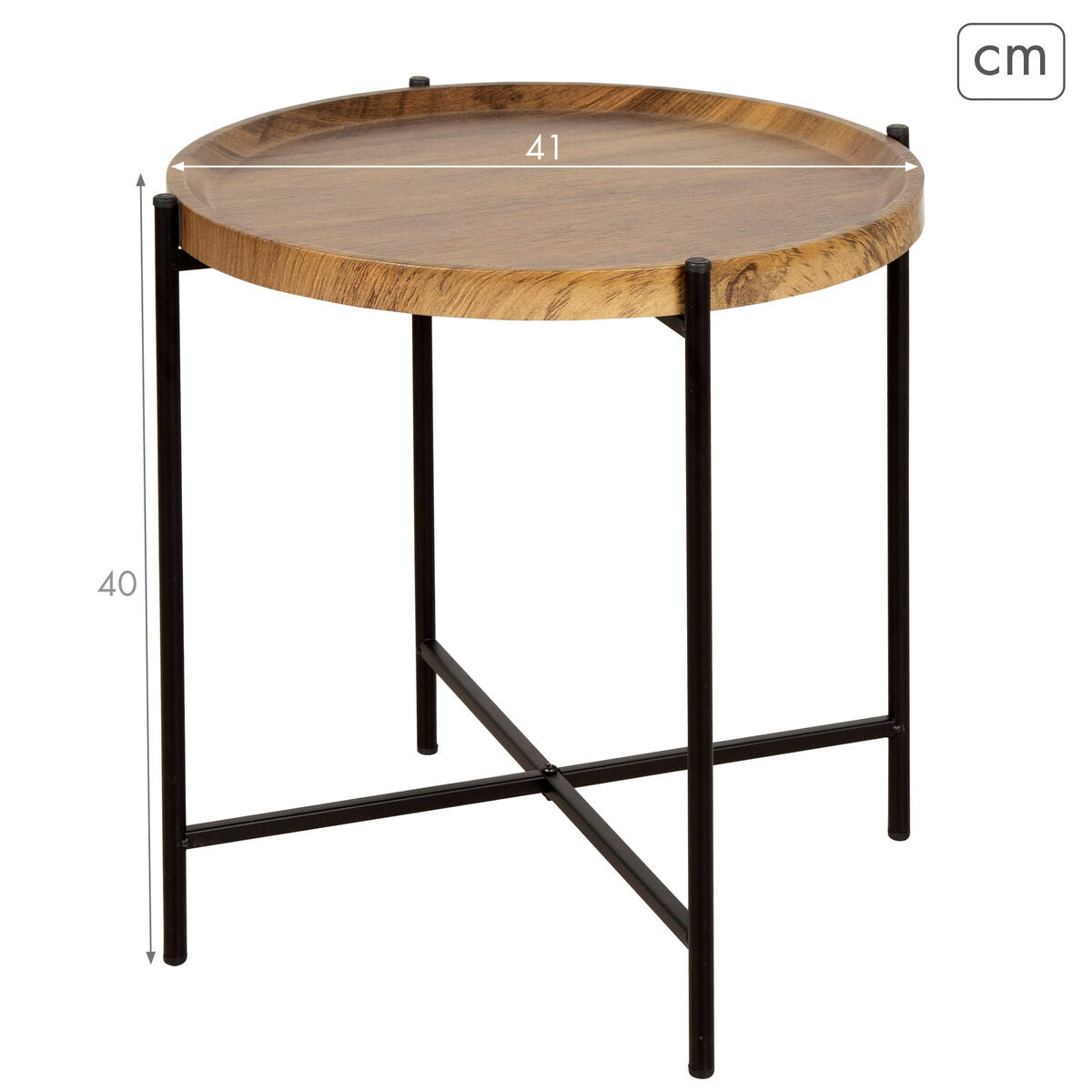 Side table Max Home 41 X 40 X 41 CM (4 Units)-3