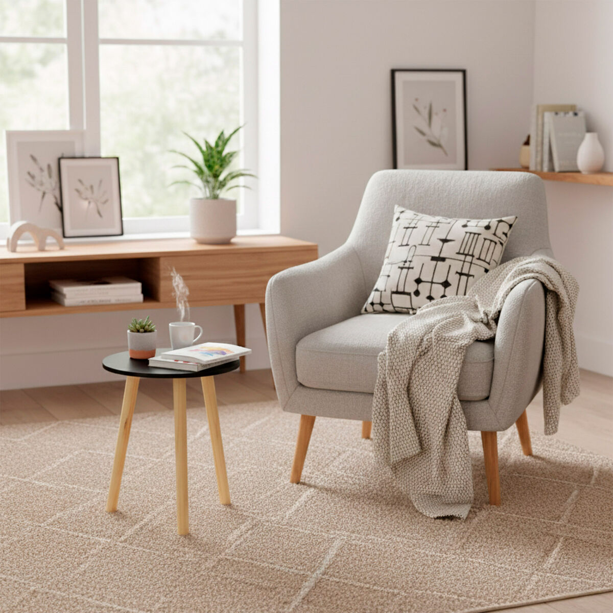 Side table Max Home 35 x 40 x 35 cm (6 Units)-5