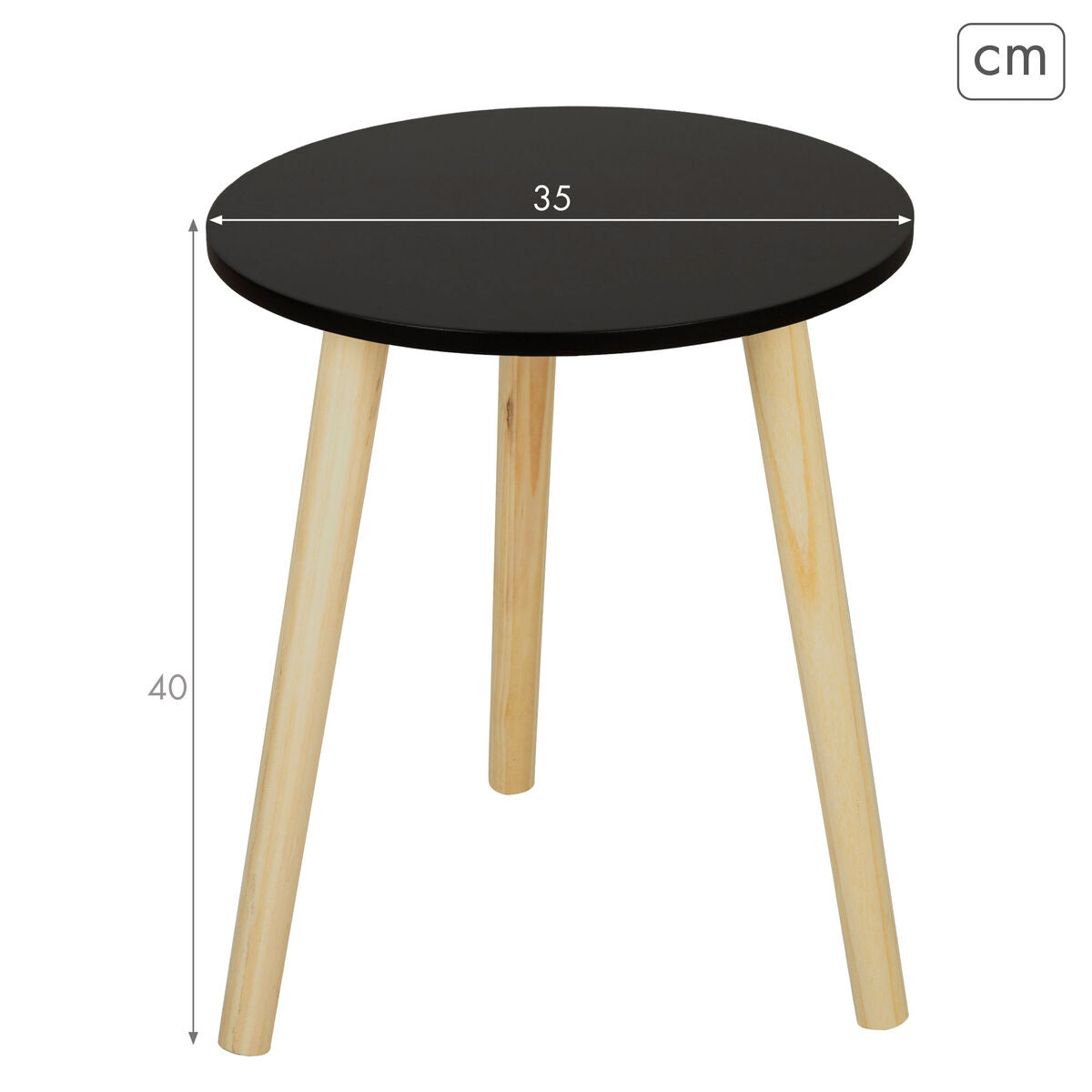 Side table Max Home 35 x 40 x 35 cm (6 Units)-3