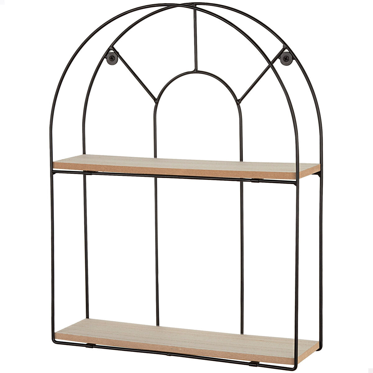 Shelves Max Home Iron MDF Wood 35 X 45 X 10 CM (6 Units)-6