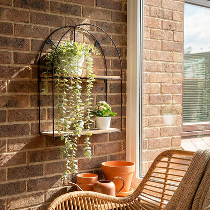 Shelves Max Home Iron MDF Wood 35 X 45 X 10 CM (6 Units)-5