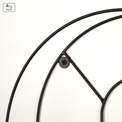 Shelves Max Home Iron MDF Wood 35 X 45 X 10 CM (6 Units)-4