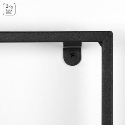 Shelve Max Home Iron MDF Wood 35 x 35 x 12 cm (6 Units)-4