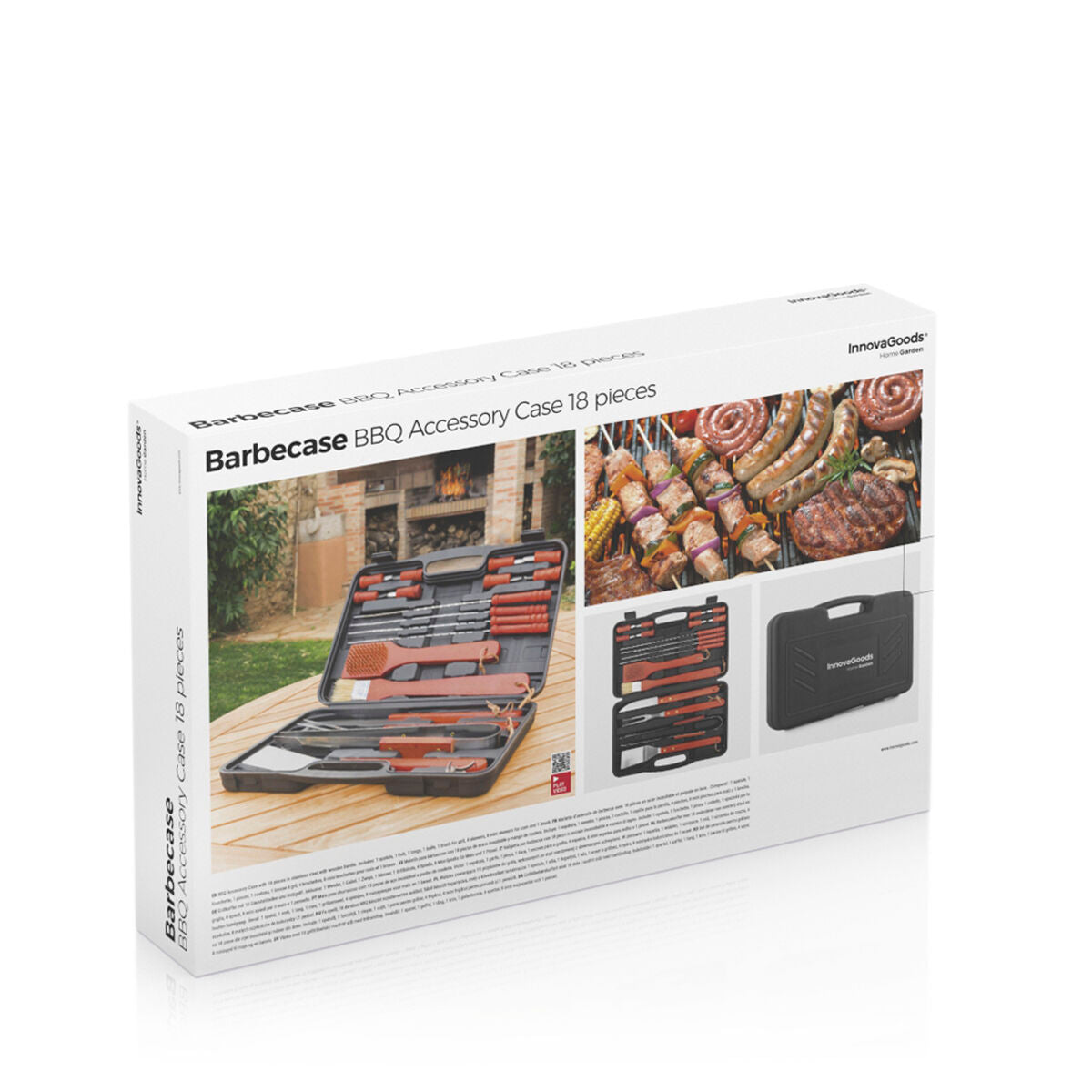 Barbecue Case Barbecase InnovaGoods 18 Pieces-2