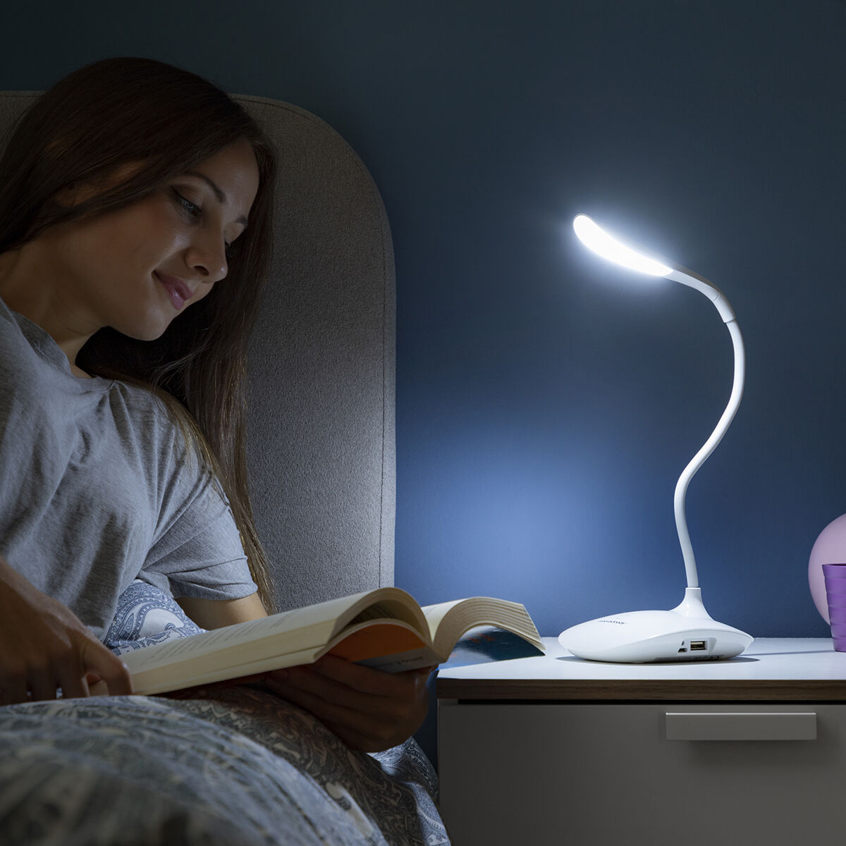 Rechargeable Touch-sensitive LED Table Lamp Lum2Go InnovaGoods-0