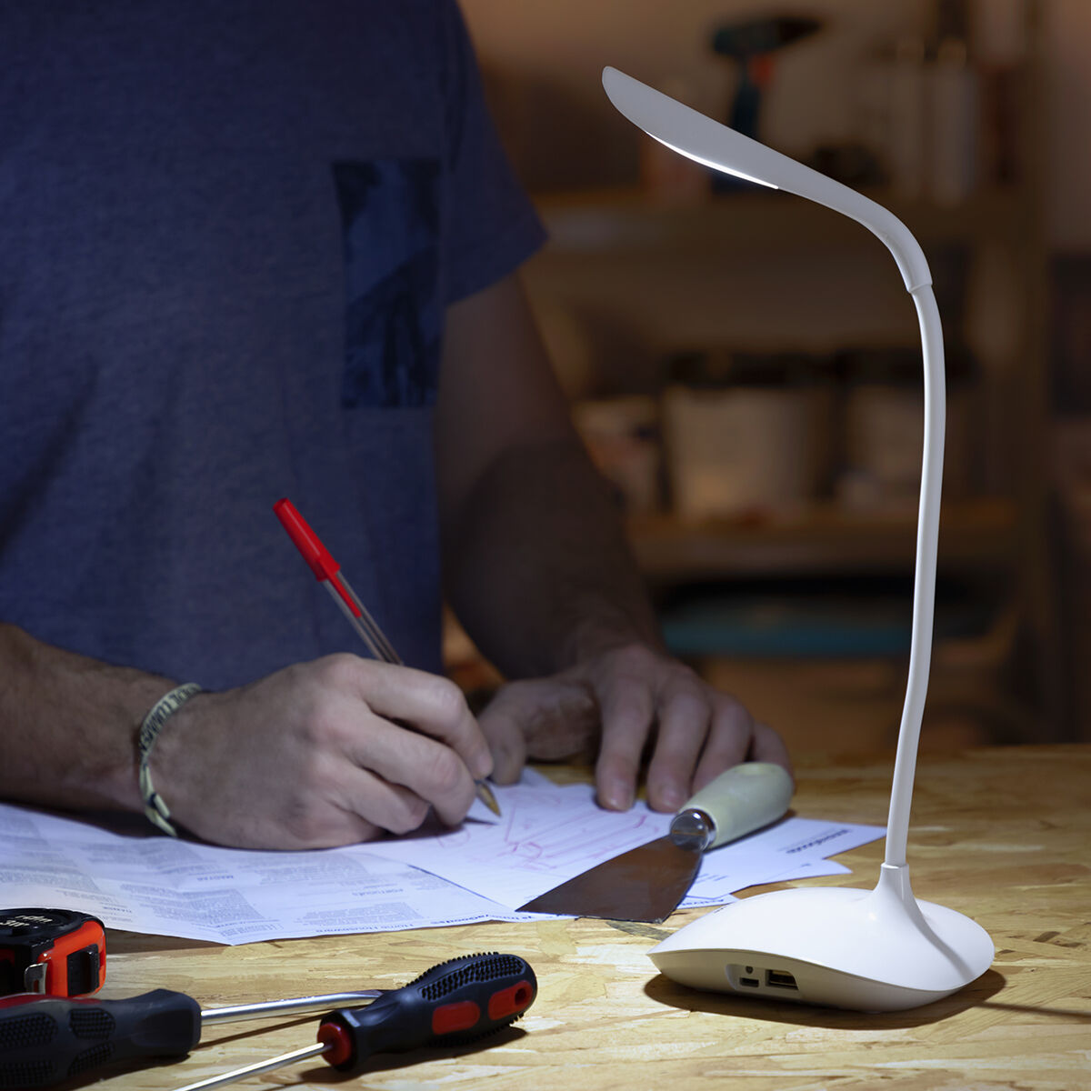 Rechargeable Touch-sensitive LED Table Lamp Lum2Go InnovaGoods-13