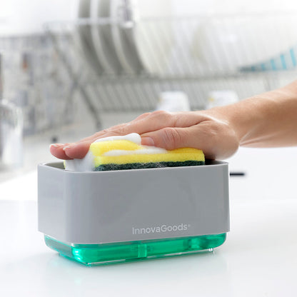 2-in-1 Soap Dispenser for the Kitchen Sink Pushoap InnovaGoods-8