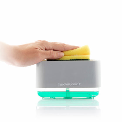 2-in-1 Soap Dispenser for the Kitchen Sink Pushoap InnovaGoods-3