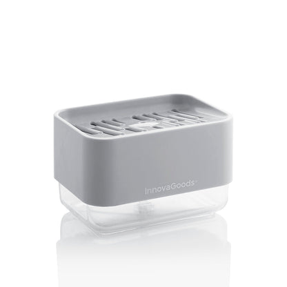 2-in-1 Soap Dispenser for the Kitchen Sink Pushoap InnovaGoods-2