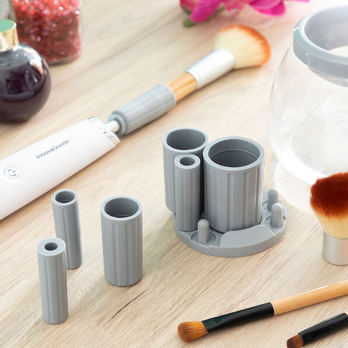 Automatic Make-up Brush Cleaner and Dryer Maklin InnovaGoods-7