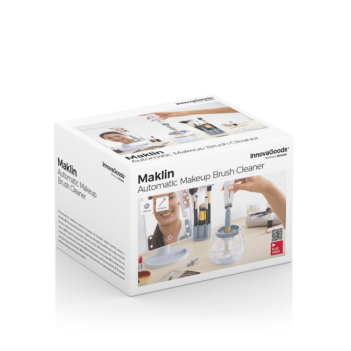 Automatic Make-up Brush Cleaner and Dryer Maklin InnovaGoods-1