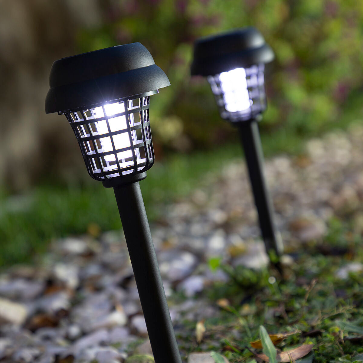 Mosquito-killing Solar Garden Lamp Garlam InnovaGoods-9