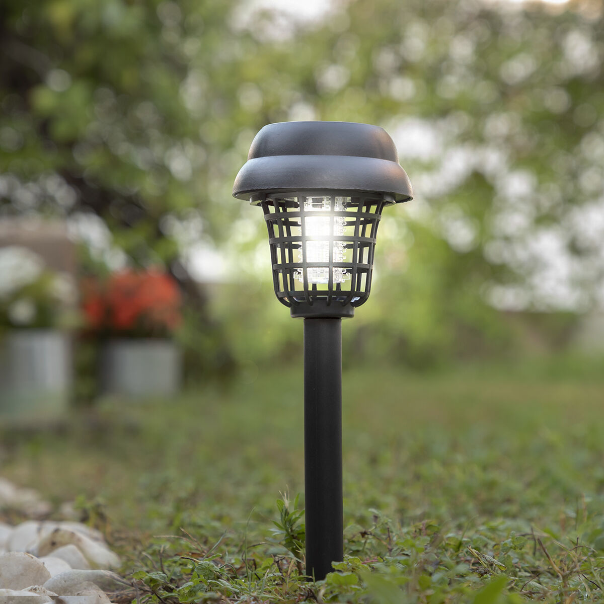 Mosquito-killing Solar Garden Lamp Garlam InnovaGoods-7