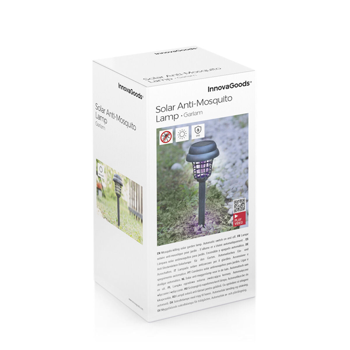 Mosquito-killing Solar Garden Lamp Garlam InnovaGoods-1