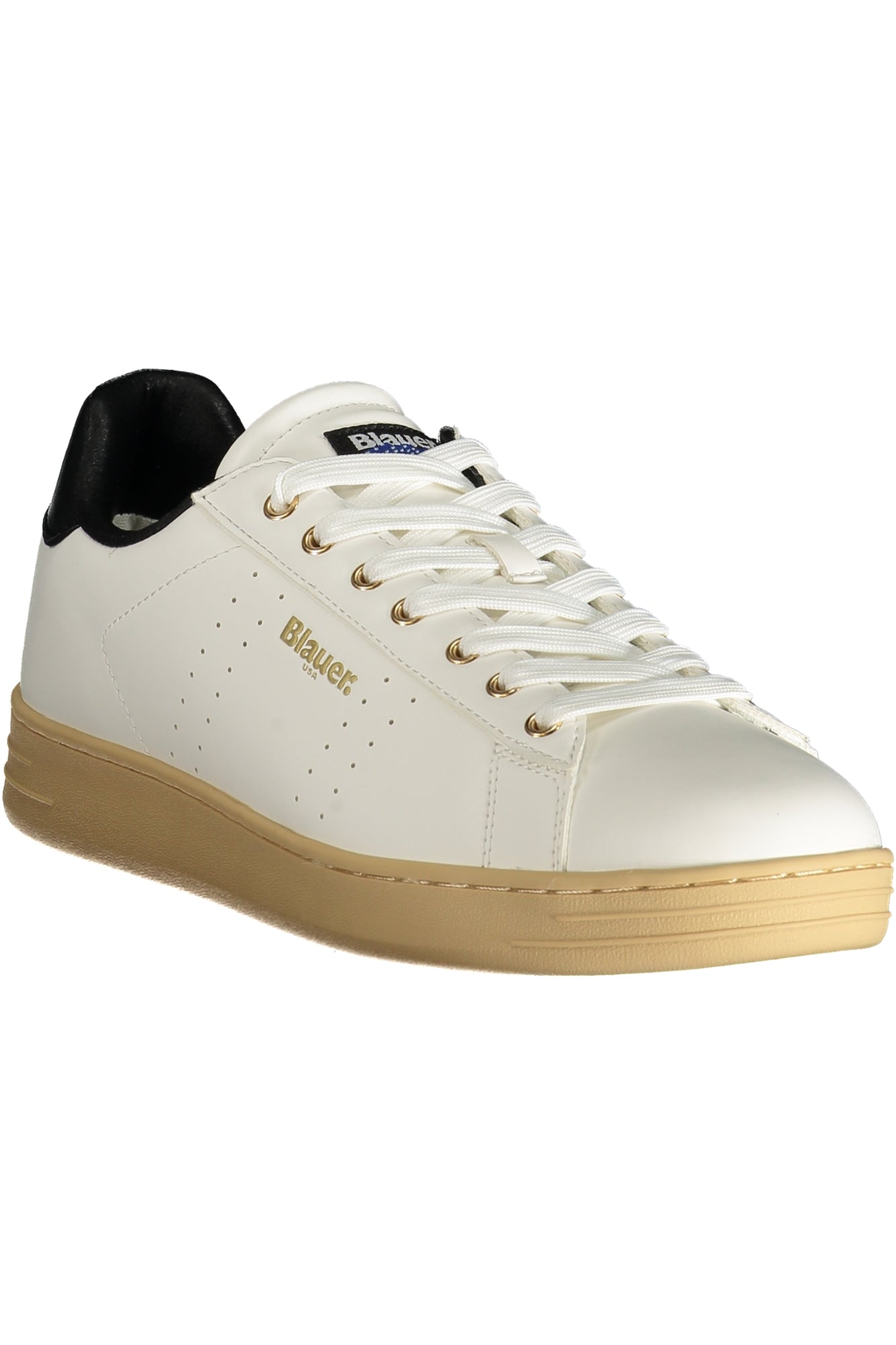 BLAUER WHITE MEN'S SPORTS SHOES-1