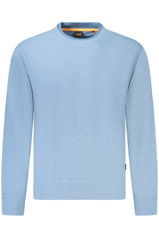 BOSS SWEATSHIRT WITHOUT ZIP MEN BLUE-0