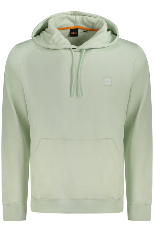 BOSS SWEATSHIRT WITHOUT ZIP MEN GREEN-0