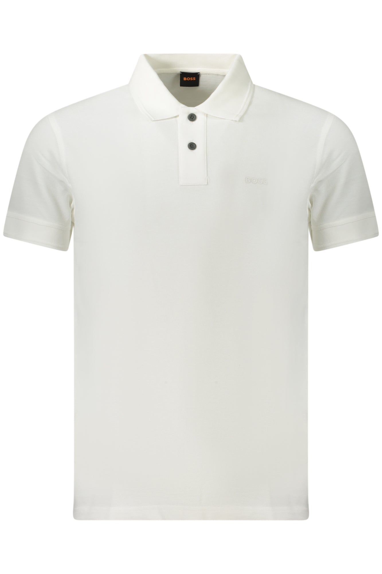 BOSS POLO SHORT SLEEVE MEN WHITE-0