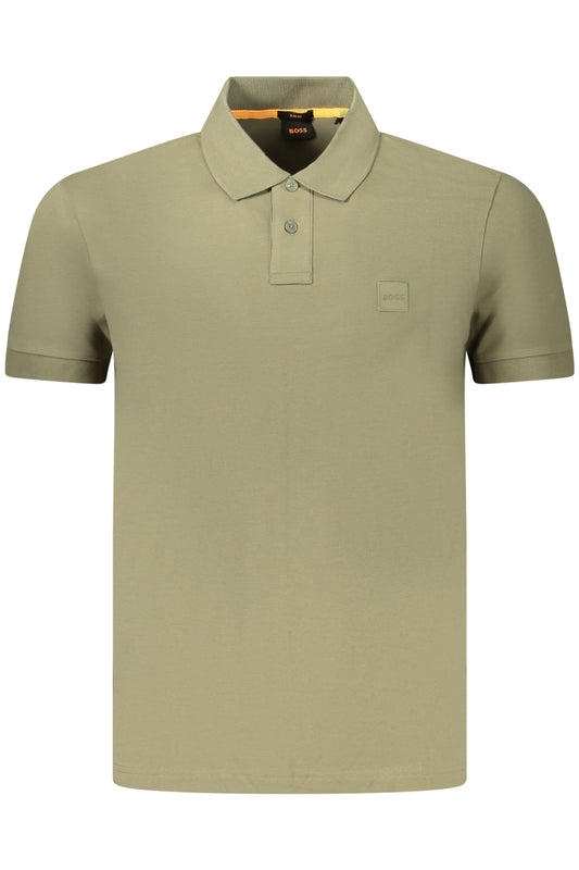 BOSS POLO SHORT SLEEVE MEN GREEN-0