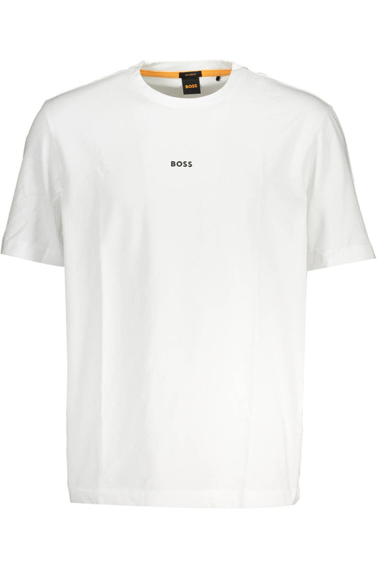 BOSS SHORT SLEEVE T-SHIRT MEN WHITE-0
