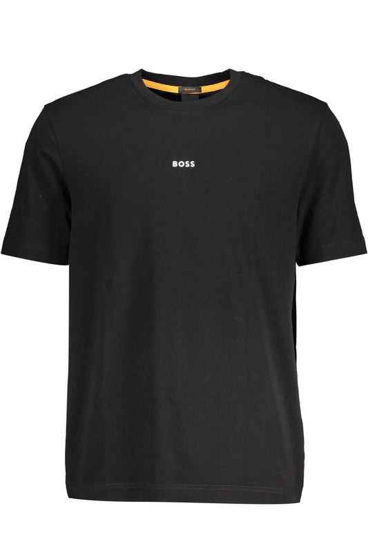 BOSS SHORT SLEEVE T-SHIRT MEN BLACK-0