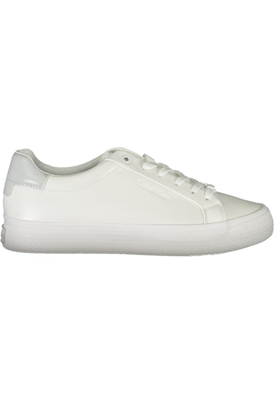 CALVIN KLEIN WHITE WOMEN'S SPORTS SHOES-0