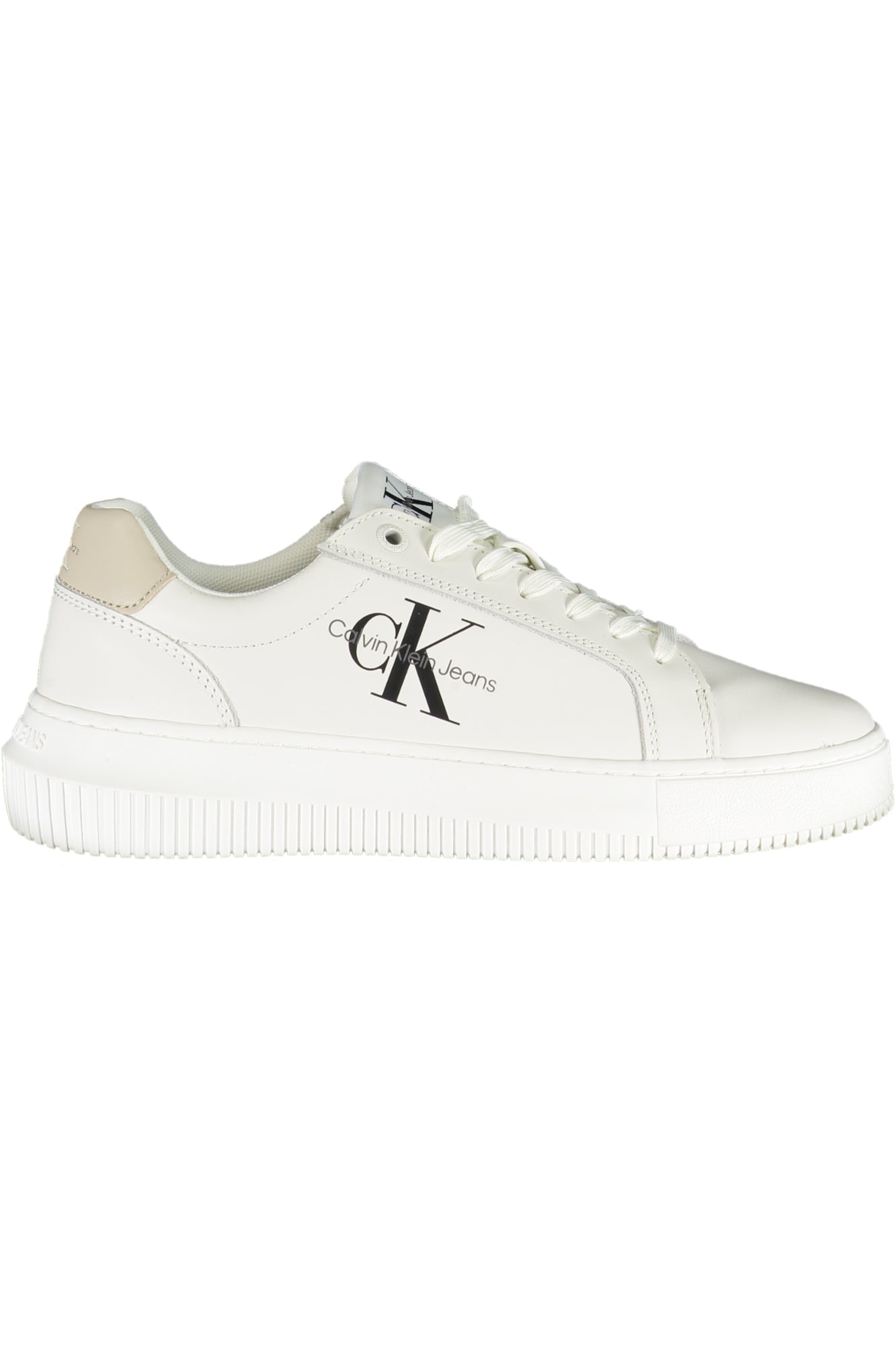 CALVIN KLEIN WHITE WOMEN'S SPORTS SHOES-0