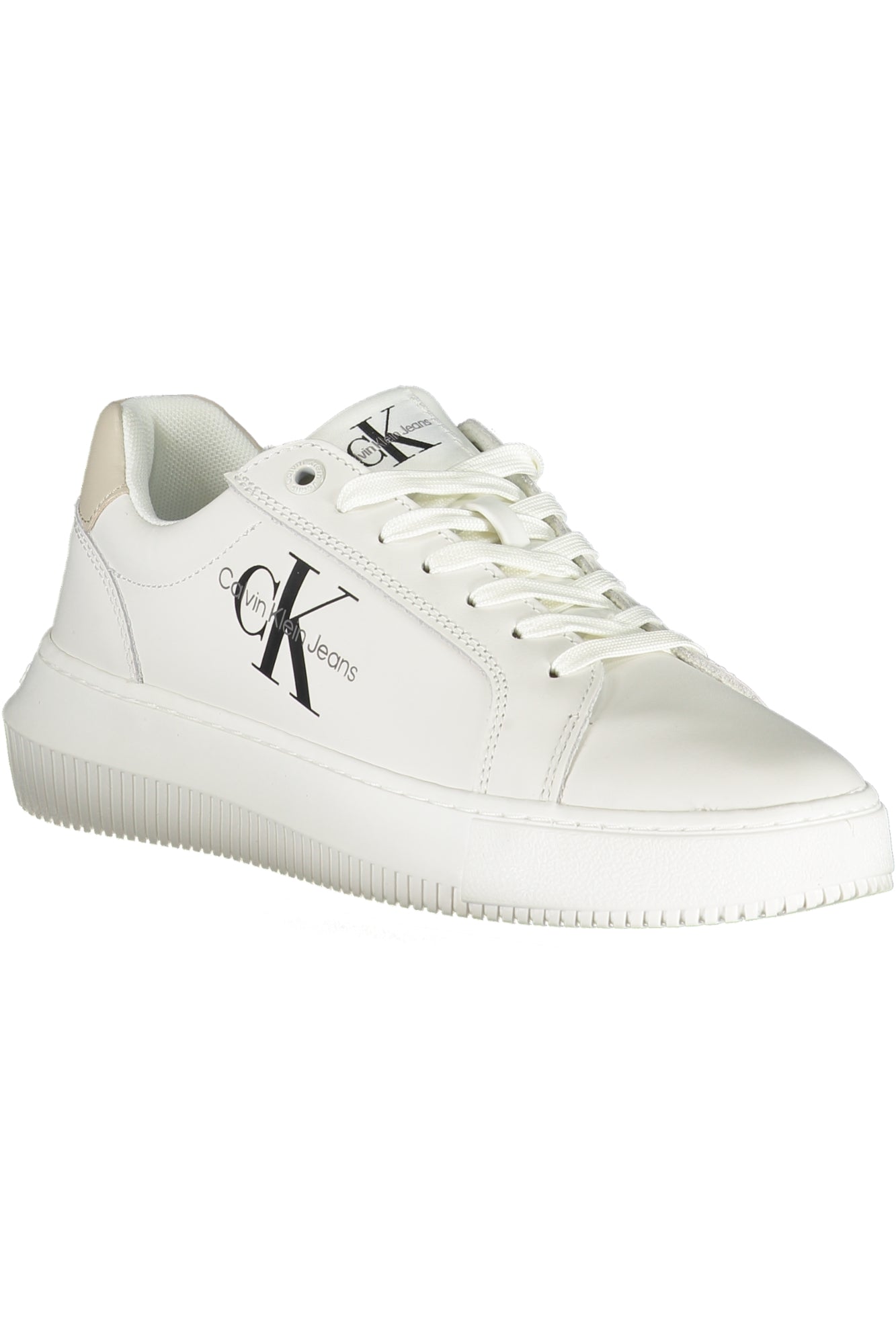 CALVIN KLEIN WHITE WOMEN'S SPORTS SHOES-1