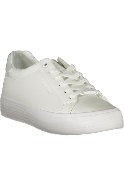 CALVIN KLEIN WHITE WOMEN'S SPORTS SHOES-1