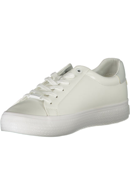 CALVIN KLEIN WHITE WOMEN'S SPORTS SHOES-2