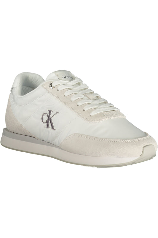 CALVIN KLEIN MEN'S WHITE SPORTS SHOES-1