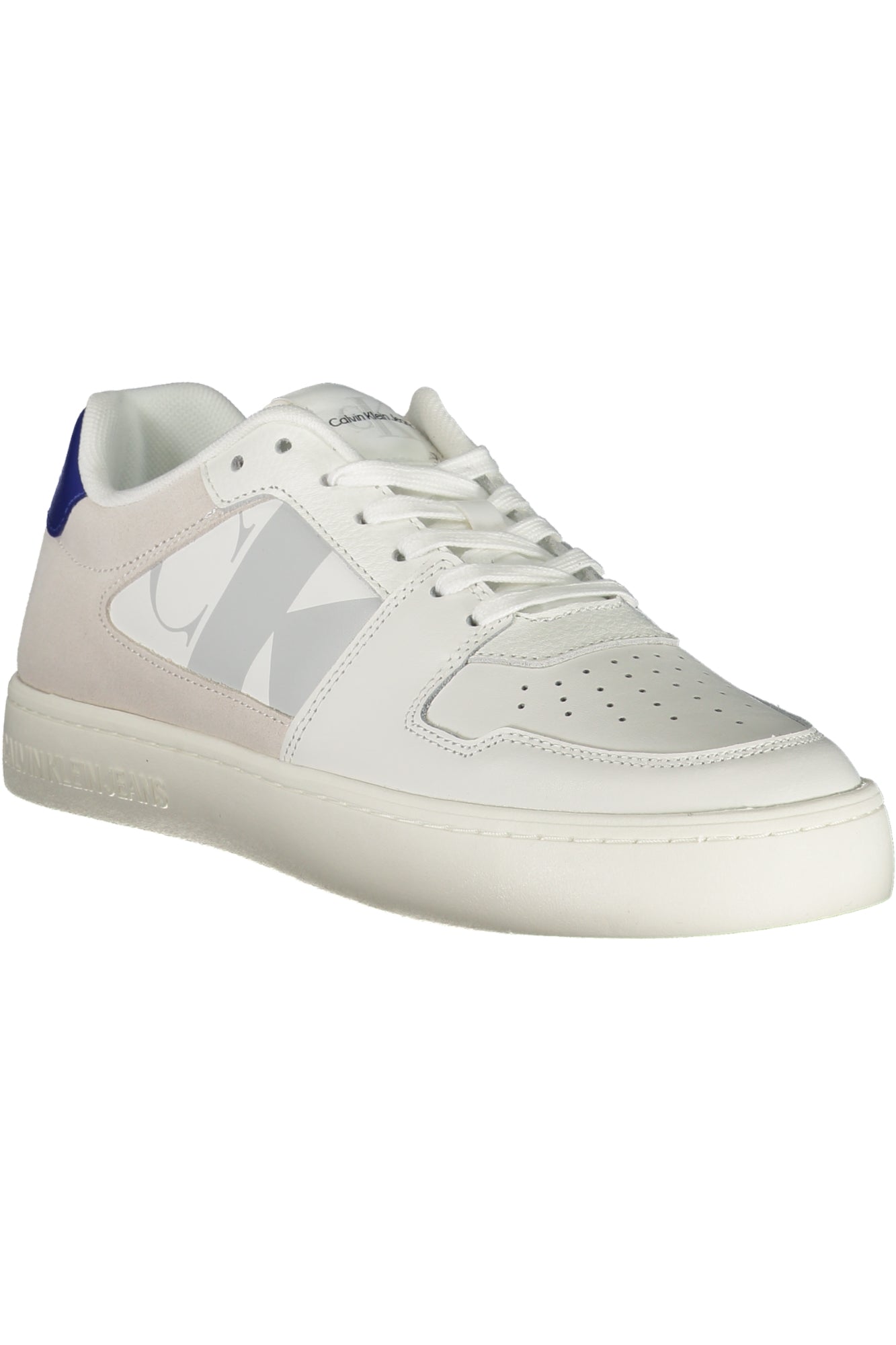 CALVIN KLEIN WHITE MEN'S SPORTS SHOES-1