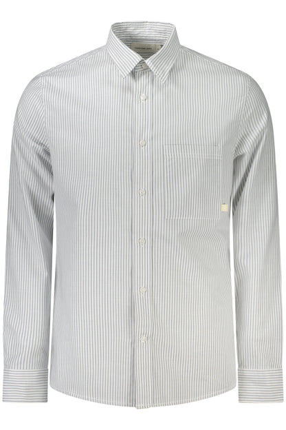 CALVIN KLEIN LONG SLEEVE SHIRT MEN WHITE-0