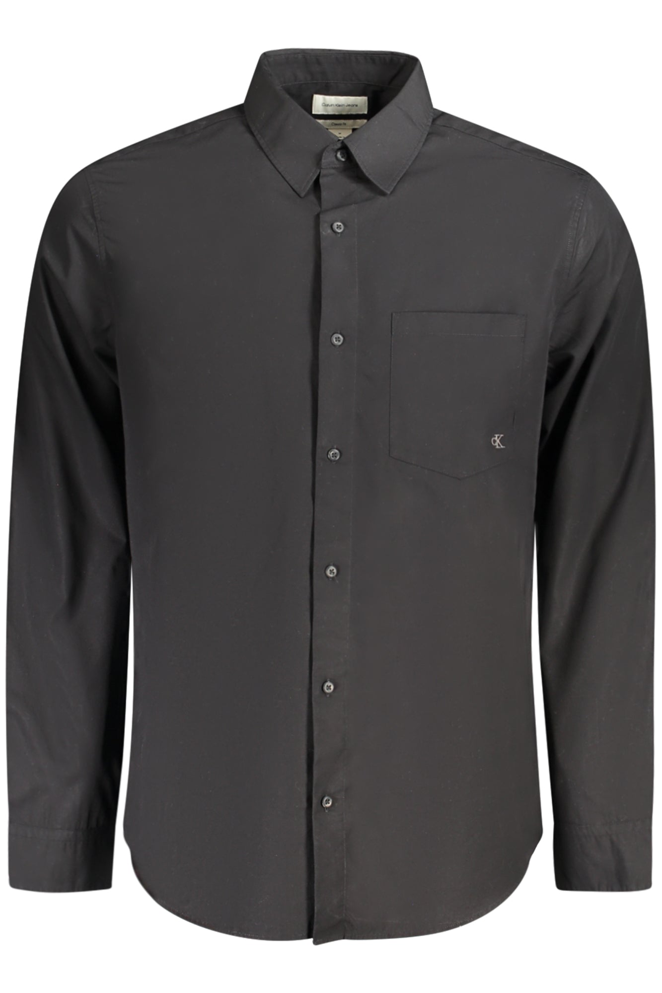 CALVIN KLEIN LONG SLEEVE SHIRT MEN BLACK-0