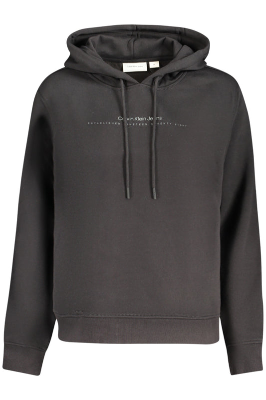 CALVIN KLEIN SWEATSHIRT WITHOUT ZIP WOMEN BLACK-0