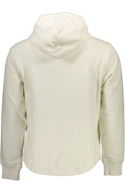 CALVIN KLEIN WHITE MEN'S SWEATSHIRT WITHOUT ZIP-1