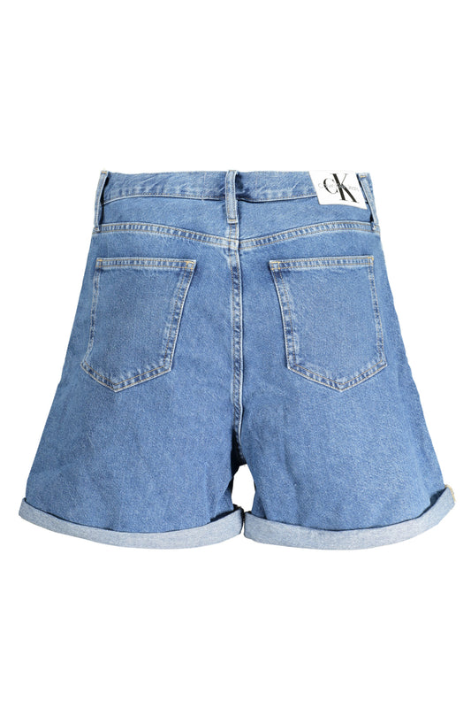 CALVIN KLEIN JEANS SHORT WOMEN BLUE-1