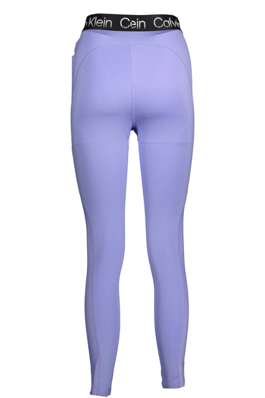 CALVIN KLEIN LEGGINGS WOMAN PURPLE-1
