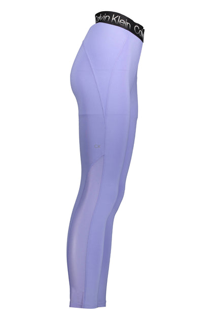 CALVIN KLEIN LEGGINGS WOMAN PURPLE-2