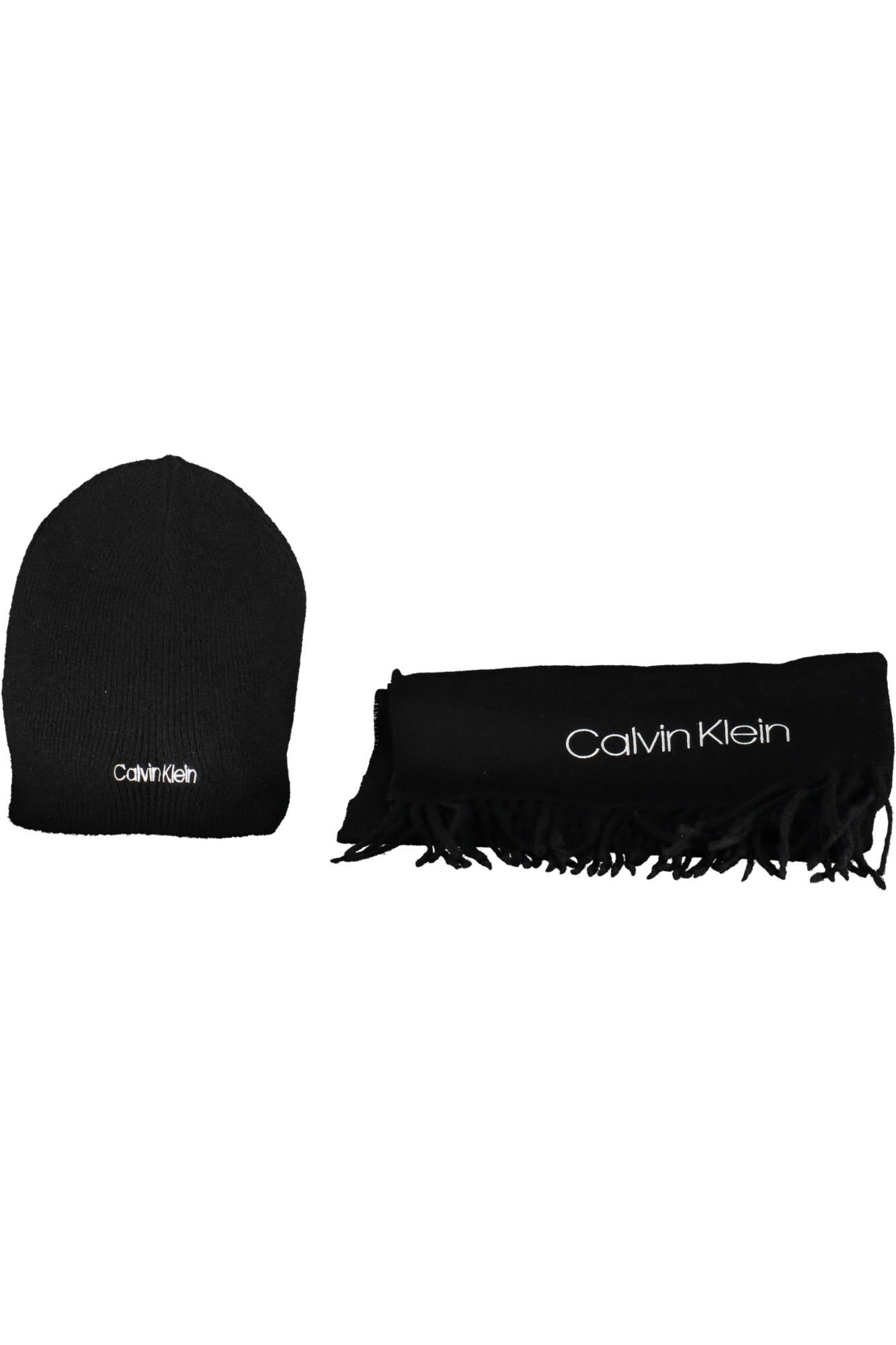 CALVIN KLEIN BLACK MAN SCARF-0